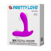 Pretty Love | Массажер простаты - Pretty Love Backie Prostate Stimulator Vibro Pink. Цена 1 010 грн. Фото: 1