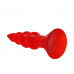 Baile | Анальна пробка - Butt Plug PVC, червона. Ціна 231 грн. Фото: 3
