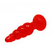 Baile | Анальна пробка - Butt Plug PVC, червона. Ціна 231 грн. Фото: 4