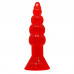 Baile | Анальна пробка - Butt Plug PVC, червона. Ціна 231 грн. Фото: 6