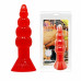 Baile | Анальна пробка - Butt Plug PVC, червона. Ціна 231 грн. Фото: 7