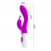 Pretty Love | Вібратор - Pretty Love Pete Vibrator Purple. Ціна 793 грн. Фото: 5