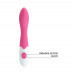 Pretty Love | Вібратор Pretty Love Bishop Vibrator Pink. Ціна 651 грн. Фото: 4