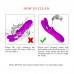 Pretty Love | Вибратор - Pretty Love Ralap Vibrator + Suction Purple. Цена 2 758 грн. Фото: 8