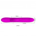 Pretty Love | Вибратор - Pretty Love Byron Vibrator Purple. Цена 2 729 грн. Фото: 6