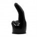 Baile | Насадка на вібромасажер - Double Finger Wang Massager Head Black Transparent. Ціна 350 грн. Фото: 2