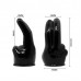 Baile | Насадка на вібромасажер - Double Finger Wang Massager Head Black Transparent. Ціна 350 грн. Фото: 5