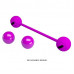 Pretty Love | Вагінальні кульки - Pretty Love Kegel Ball III Purple. Ціна 551 грн. Фото: 2