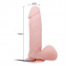 Baile | Вібратор - Oliver 9,5' Vibrating Dildo Flesh II. Ціна 807 грн. Фото: 1