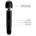 Pretty Love | Вібромасажер - Pretty Love Charming Massager Black. Ціна 2765 грн. Фото: 4