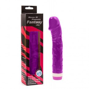 Baile | Вібратор - Waves of Pleasure Fantasy Vibe Light Purple, 22,5 см. Ціна: 204 грн