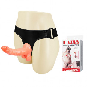 Baile | Женский страпон Ultra Passionete Harness Flesh, 15 см. Цена: 625 грн