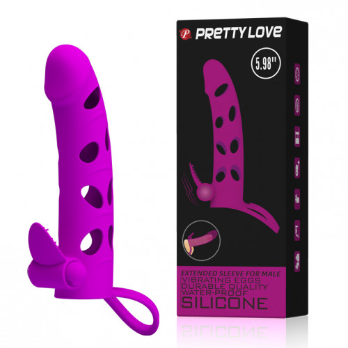Pretty Love | Насадка на член - Pretty Love Vibrating Penis Sleeve Purple 5,98 Pretty Love | Насадка на член - Pretty Love Vibrating Penis Sleeve Purple 5,98