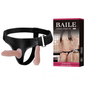 Baile | Страпон Jessica Strap On Set Flesh. Ціна: 558 грн