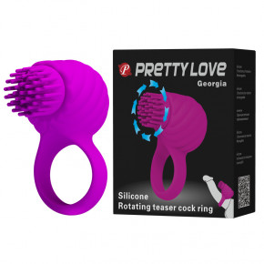 Pretty Love | Эрекционное кольцо - Pretty Love Georgia Vibrating Penis Ring. Цена: 957 грн