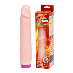 Baile | Вібратор - Waves Of Pleasure Fantasy Vibe Flesh, 20,5 см. Ціна: 311 грн