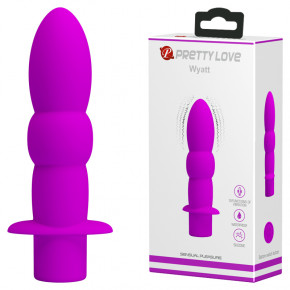 Pretty Love | Вібратор - Pretty Love Wyatt Anal Vibro Plug Purple. Ціна: 879 грн