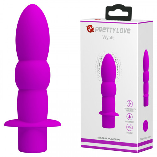 Pretty Love | Вібратор - Pretty Love Wyatt Anal Vibro Plug Purple. Ціна 879 грн Pretty Love | Вібратор - Pretty Love Wyatt Anal Vibro Plug Purple. Ціна 879 грн