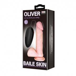 Baile | Вибратор - Oliver 9,5' Vibrating Dildo Flesh II. Цена: 807 грн