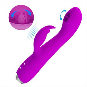 Pretty Love | Вібратор - Pretty Love Rachel licking Vibrator Purple. Ціна: 2434 грн