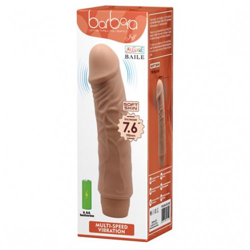 Baile | Вибратор-Barbara Jeff Multi Speed Real Vibrator 19,5 cm Flesh. Цена 326 грн Baile | Вибратор-Barbara Jeff Multi Speed Real Vibrator 19,5 cm Flesh. Цена 326 грн