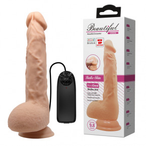 Baile | Реалістичний вібратор - Beautiful Encounter Jason Vibrator Flesh, 25 см. Цена: 683 грн