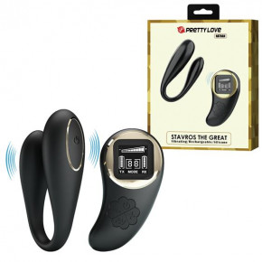 Pretty Love | Вібратор - Pretty Love Nathan Vibrator Black. Ціна: 2068 грн