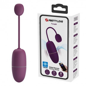 Pretty Love | Віброяйце - Pretty Love Nymph Vibrating Egg Dark Purple (App). Цена: 1 260 грн