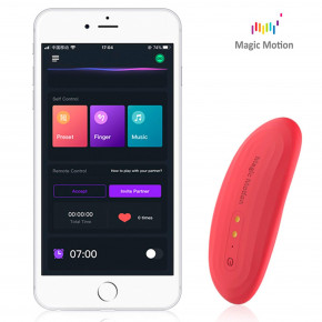 Magic Motion | Вібратор у трусики Magic Nyx Red. Ціна: 1699 грн