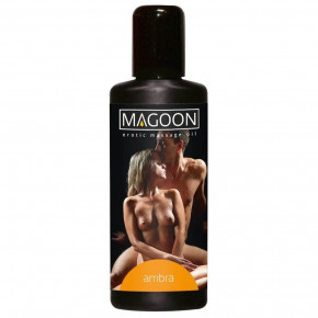 Magoon | Эротическое массажное масло Magoon Ambra с ароматом янтаря, 100 мл. Цена: 420 грн