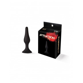 MAI Cosmetics | Анальная пробка на присоске MAI Attraction Toys №32 Black, длина 10,5см, диаметр 2,5см. Цена: 349 грн