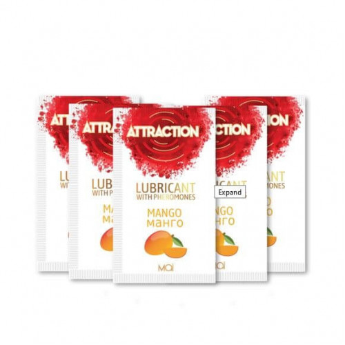 MAI Cosmetics | Пробник Лубриканта З Феромонами Mai Attraction Lubs Mango (10 Мл. Ціна 119 грн MAI Cosmetics | Пробник Лубриканта З Феромонами Mai Attraction Lubs Mango (10 Мл. Ціна 119 грн