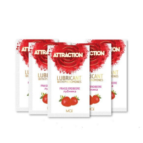 MAI Cosmetics | Пробник Лубриканта З Феромонами Mai Attraction Lubs Strawberry (10 Мл. Ціна: 119 грн