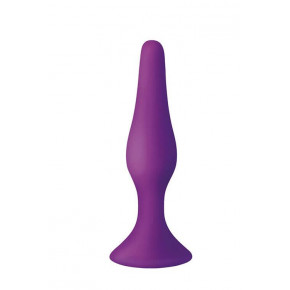 MAI Cosmetics | Анальная пробка на присоске MAI Attraction Toys №33 Purple, длина 11,5cм, диаметр 3см. Цена: 499 грн