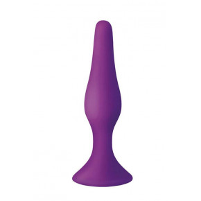 MAI Cosmetics | Анальная пробка на присоске MAI Attraction Toys №34 Purple, длина 12,5см, диаметр 3,2см. Цена: 529 грн