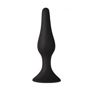 MAI Cosmetics | Анальная пробка на присоске MAI Attraction Toys №35 Black, длина 15,5см, диаметр 3,8см. Цена: 669 грн