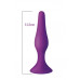MAI Cosmetics | Анальная пробка на присоске MAI Attraction Toys №33 Purple, длина 11,5cм, диаметр 3см. Цена 499 грн. Фото: 1