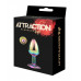 MAI Cosmetics | Металлическая анальная пробка MAI Attraction Toys №72 RAINBOW. Цена 589 грн. Фото: 3
