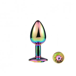 MAI Cosmetics | Металлическая анальная пробка MAI Attraction Toys №72 RAINBOW. Цена: 589 грн