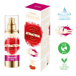 MAI Cosmetics | Рідкий вібратор - Mai Attraction Intimate Gel With Liquid Vibrator Effect Strawberry, 30 мл. Ціна: 714 грн