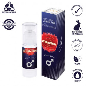 MAI Cosmetics | Лубрикант с феромонами-Lubricant With Pheromones Attraction For Him 50 мл. Цена: 741 грн