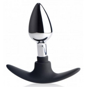 Master Series | Анальная металлическая пробка Dark Invader Anal Plug Metal, Small. Ціна: 1150 грн
