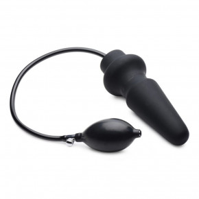 Master Series | Анальная пробка Master Series Ass-Pand с накачкой и грушей, черная. Ціна: 3500 грн