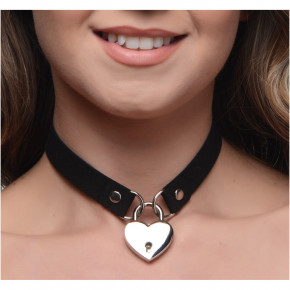 Master Series | Чокер замок серце (2ремешка 2ключа) Lock-It Heart Choker With Lockabl. Ціна: 995 грн