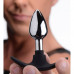 Master Series | Анальная металлическая пробка Dark Invader Anal Plug Metal, Small. Ціна 1150 грн. Фото: 2