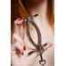 Master Series | Зажим для половых губ с поводком Master Series Pussy Tugger Adjustable Vagina Clamp with Chain. Ціна 3484 грн. Фото: 7