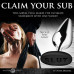 Master Series | Анальная пробка Master Series Butt Slut Metal & Silicone Butt Plug - Silver. Ціна 2489 грн. Фото: 5