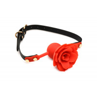 Master Series | Кляп Master Series Blossom Silicone Rose Gag - Red. Ціна 1903 грн