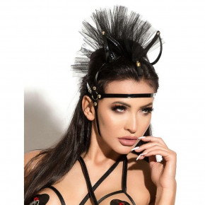 Me-Seduce | Маска с ушками и гребешком Me-Seduce МК 17 черная. Ціна: 525 грн