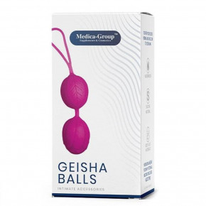 Medica Group | Вагинальные шарики гейши Medica Group Geisha Balls, фиолетовые, 3.6 см. Ціна: 995 грн